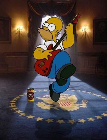 president homer simpson 1