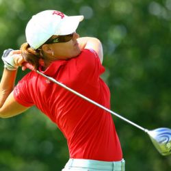 La svedese Sophie Gustafson all   Evian Master 1