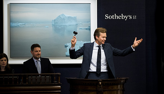 Contemporary Art Auction At Sotheby's London