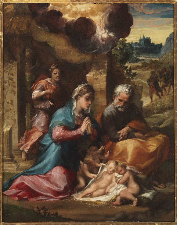 Michelangelo Anselmi_Adorazione_Napoli, Museo e Real Bosco di Ca