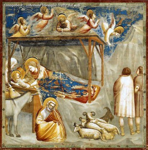 The Nativity, Arena Chapel, Giotto