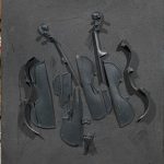 Arman-Sans-titre-2004-violino-sezionato-e-pittura-acrilica-su-tela-cm-102x82.-150x150