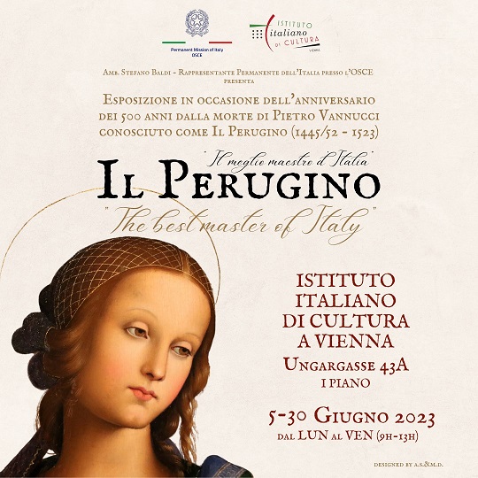 Una exposición de paneles sobre ‘Il Perugino, el mejor maestro de Italia’ por el 500 aniversario de su muerte, en el Instituto Cultural Italiano en Viena por el Embajador Stefano Baldi.  – Blog de Carlo Franza