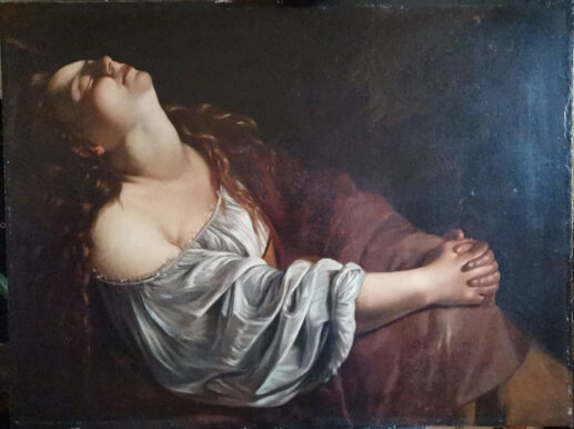 Scoperta un’opera di Artemisia Gentileschi in Italia. E’ una tela raffigurante la Maddalena in estasi.