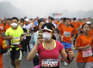 La maratona a Pechino