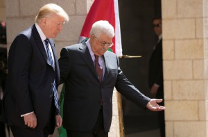 Trump e Abu Mazen a Betlemme