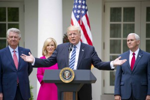 Trump Signs Two Documents - Washington
