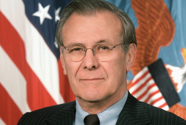 Il “falco” Rumsfeld è morto – Il blog di Orlando Sacchelli